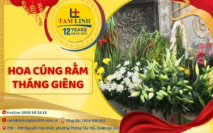 hoa cúng rằm tháng giêng
