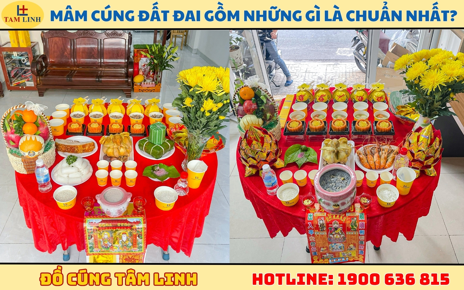 Mâm cúng đất đai gồm những gì là chuẩn nhất