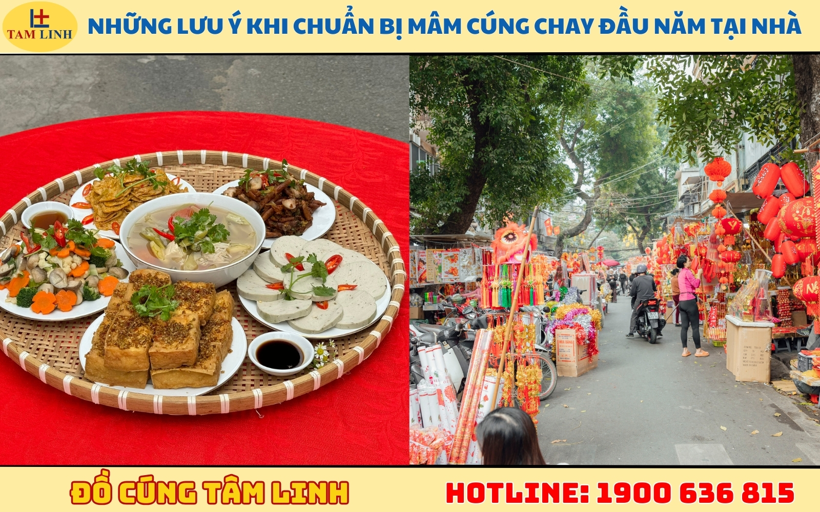 Những lưu ý khi chuẩn bị mâm cúng chay đầu năm tại nhà