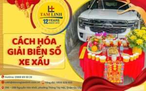 cách hóa giải biển số xe xấu