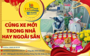 cung xe moi trong nha hay ngoai san