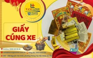 giấy cúng xe