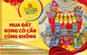 mua đất xong có cần cúng không