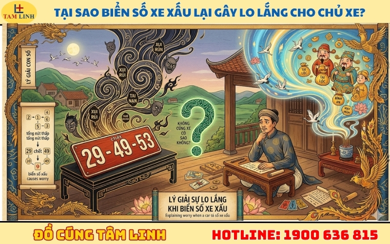 Tại sao biển số xe xấu lại gây lo lắng cho chủ xe