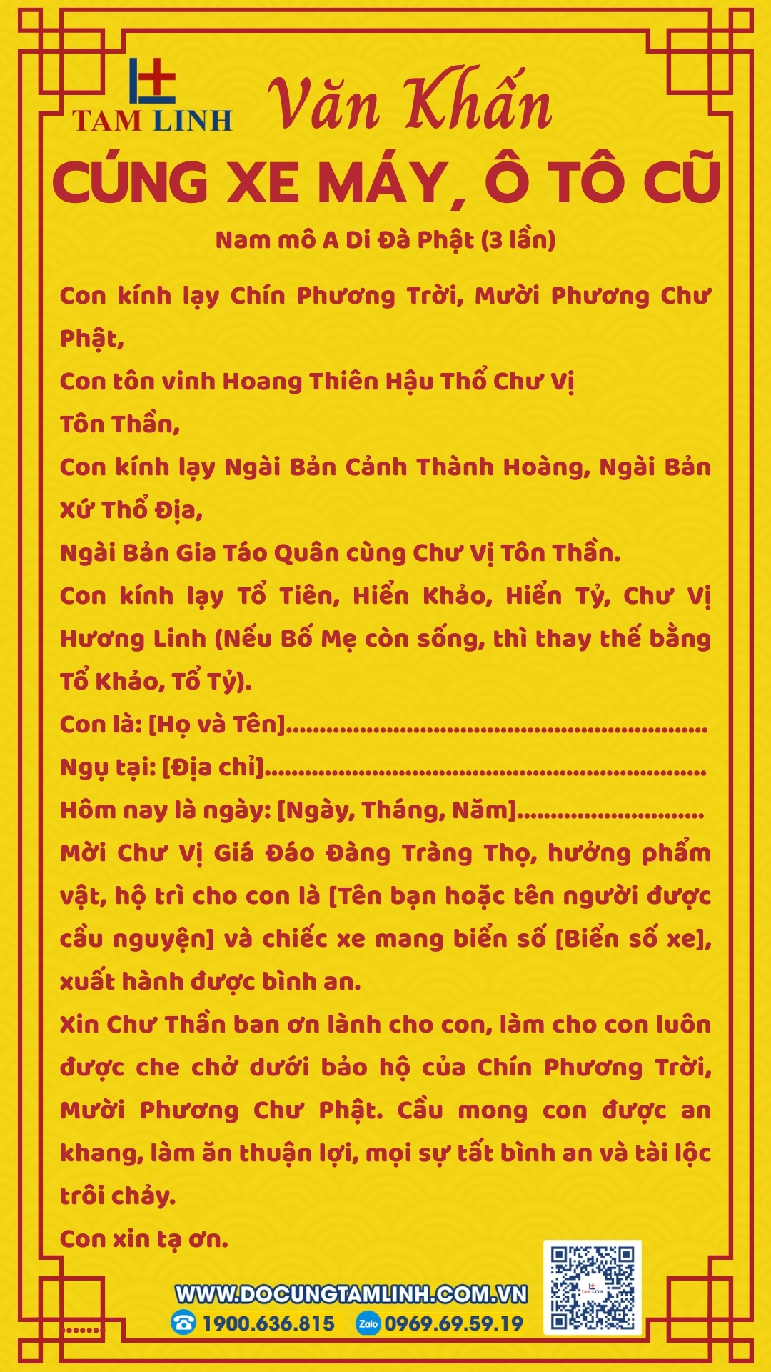 van khan cung xe may o to cu