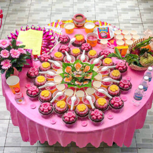 Mâm Cúng Căn Bé Gái An Nhiên CBG-AN