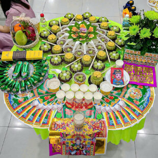 Mâm Cúng Căn Bé Trai An Nhiên CBT-AN