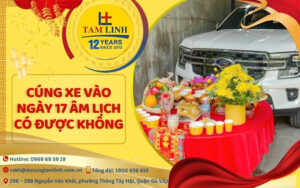 cung xe vao ngay 17 am lich co duoc khong