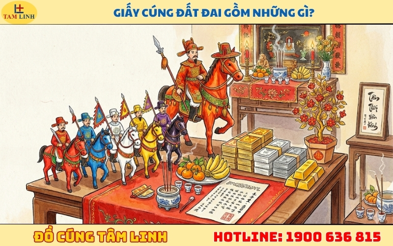 Giấy cúng đất đai gồm những gì