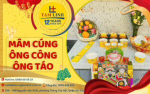 Mâm cúng ông công ông táo