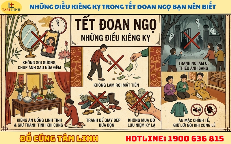 Những điều kiêng kỵ trong Tết Đoan Ngọ bạn nên biết