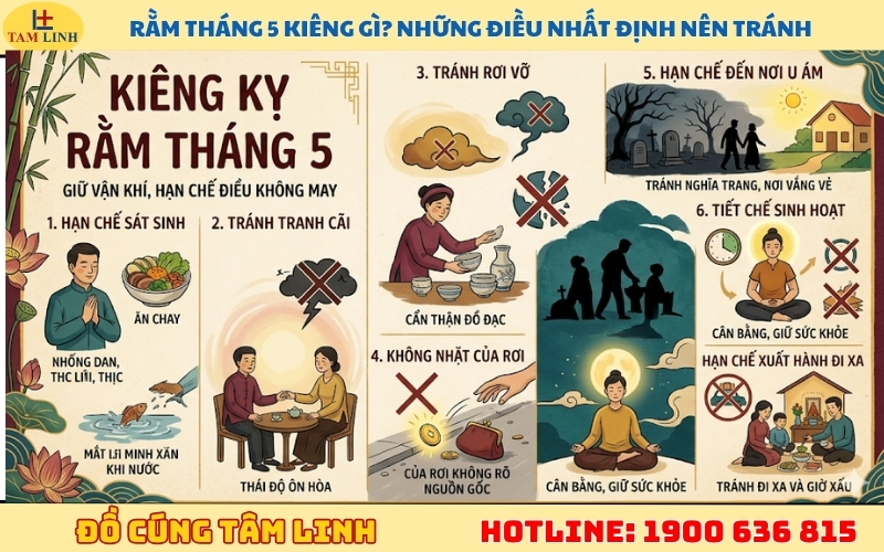 Rằm tháng 5 kiêng gì_ Những điều nhất định nên tránh