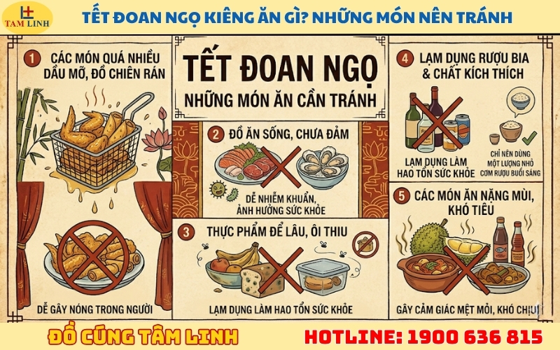 Tết Đoan Ngọ kiêng ăn gì_ Những món nên tránh