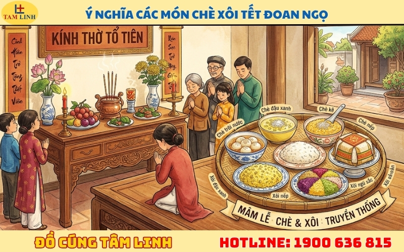 Ý nghĩa các món chè xôi Tết Đoan Ngọ