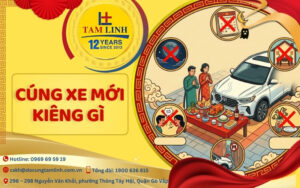 cúng xe mới kiêng gì