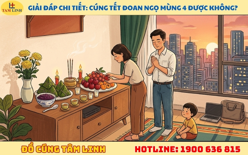 Giải đáp chi tiết_ Cúng Tết Đoan Ngọ mùng 4 được không