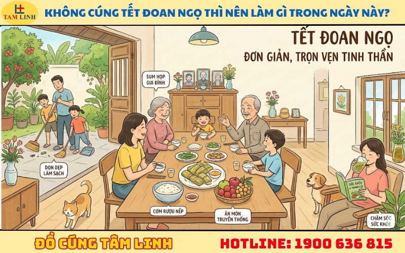 Không cúng Tết Đoan Ngọ thì nên làm gì trong ngày này