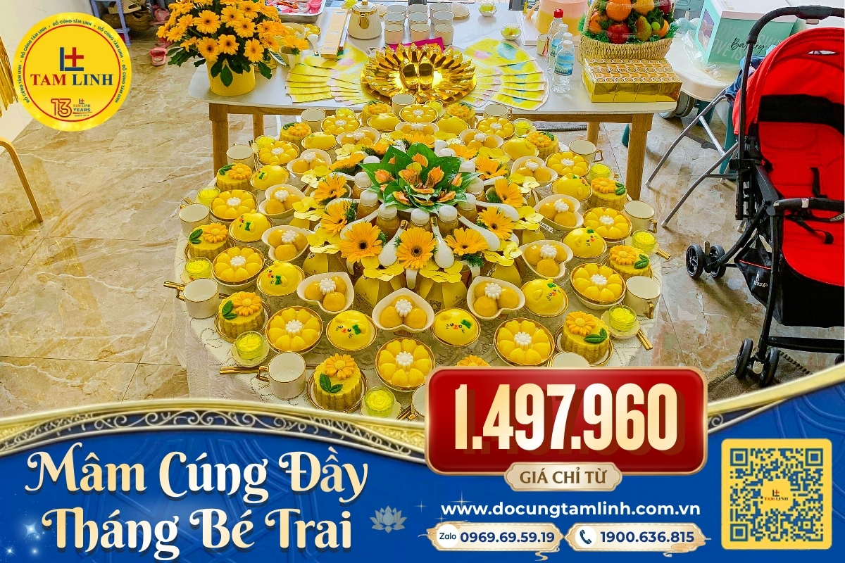 mam cung be trai