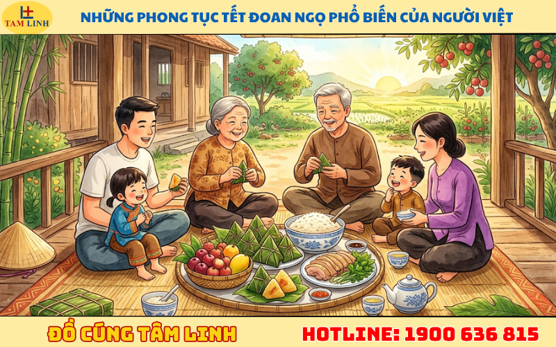 Những phong tục Tết Đoan Ngọ phổ biến của người Việt