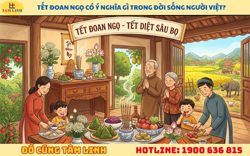 Tết Đoan Ngọ có ý nghĩa gì trong đời sống người Việt