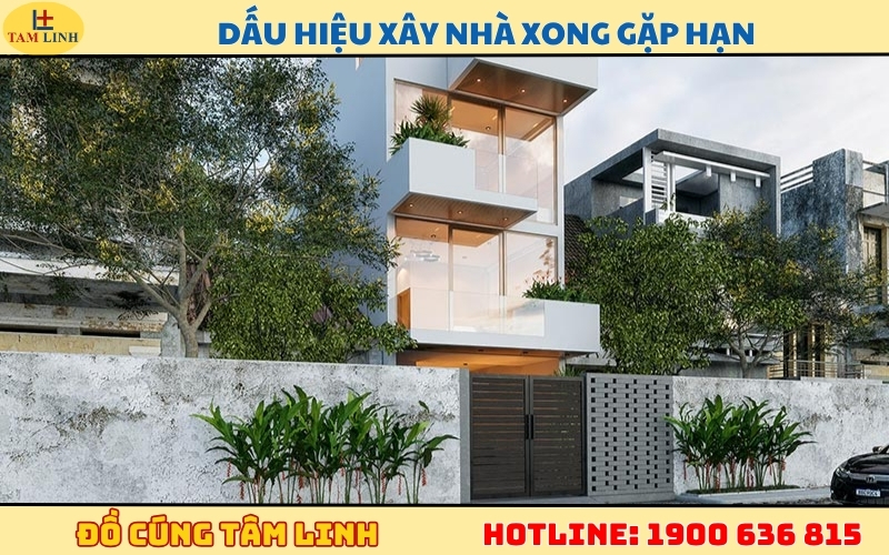 vì sao xây nhà xong gặp hạn