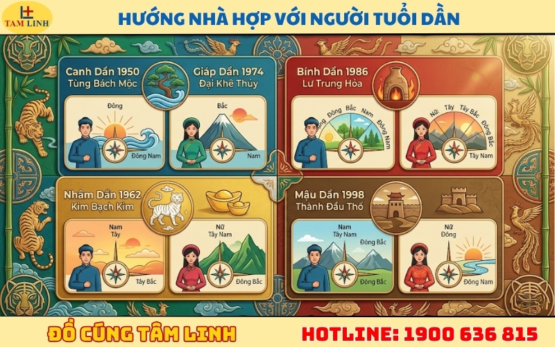 tuổi dần làm nhà năm nào tốt