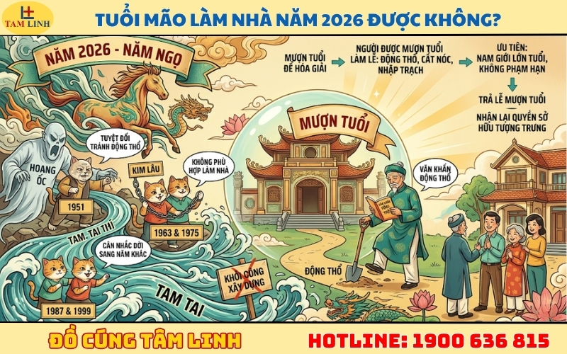 tuổi mão làm nhà năm nào tốt