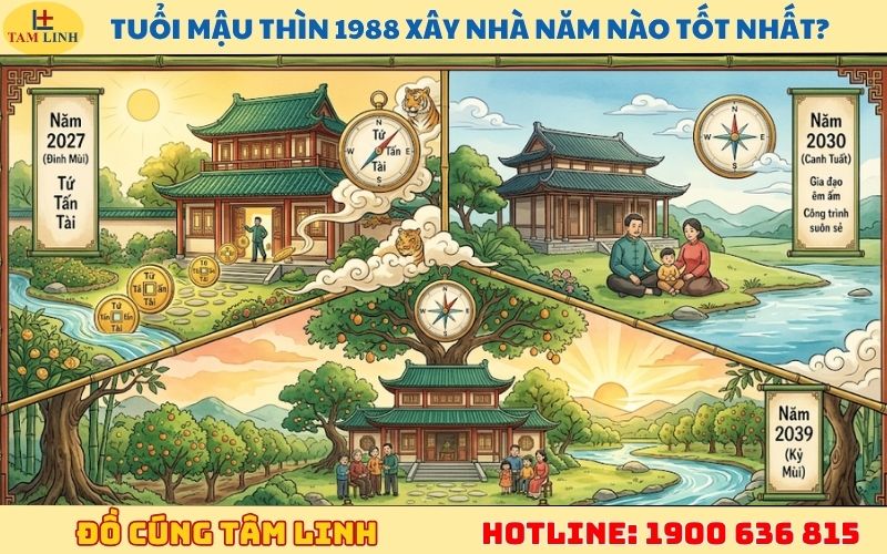 tuổi thìn làm nhà năm nào tốt