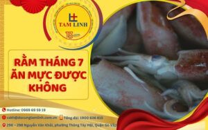 rằm tháng 7 ăn mực được không