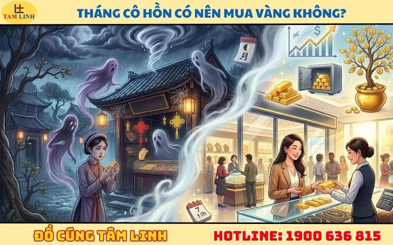 Tháng cô hồn có nên mua vàng không