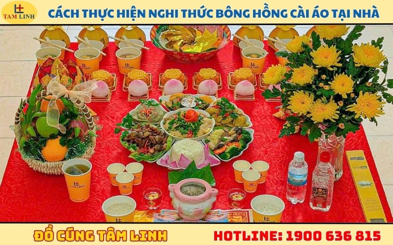 Cách thực hiện nghi thức bông hồng cài áo tại nhà