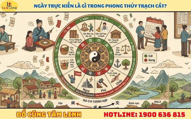 12 Trực Là Gì Trong Phong Thủy Trạch Cát