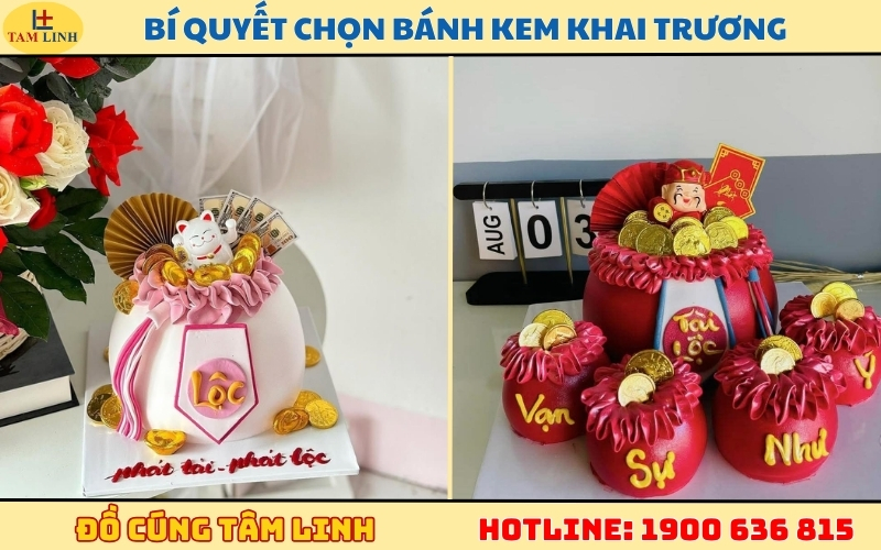 Khai trương tặng bánh kem được không