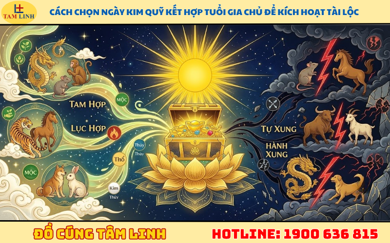 cach chon ngay kim quy ket hop tuoi gia chu de kich hoat tai loc