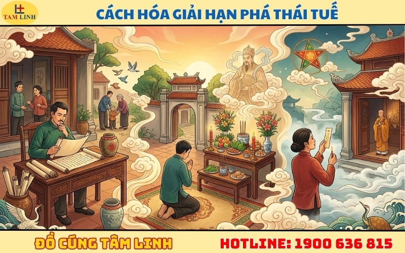 Cách hóa giải hạn Phá Thái Tuế