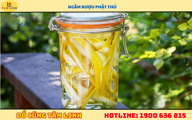 Ngâm rượu phật thủ