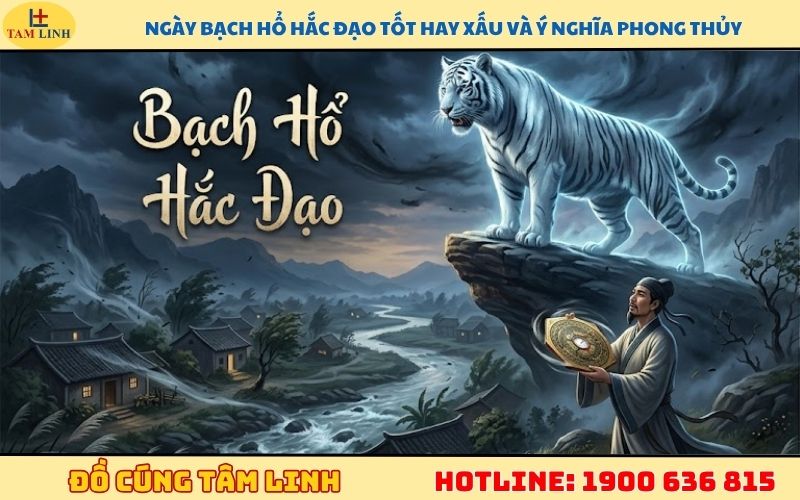 Ngày Bạch Hổ hắc đạo tốt hay xấu và ý nghĩa phong thủy