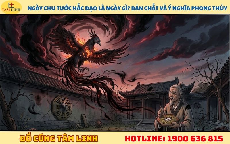 Ngày Chu Tước hắc đạo là ngày gì? Bản chất và ý nghĩa phong thủy