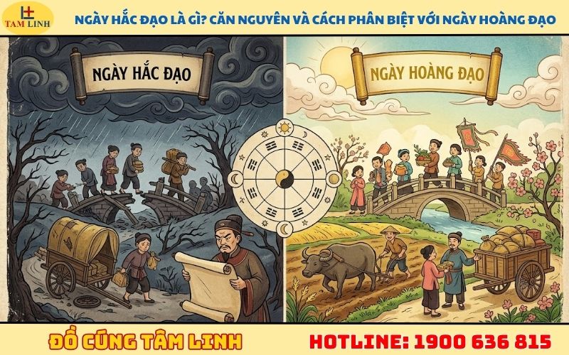 Ngày hắc đạo là gì? Căn nguyên và cách phân biệt với ngày hoàng đạo