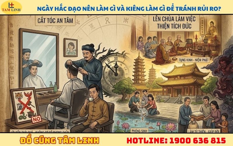 Ngày hắc đạo nên làm gì và kiêng làm gì để tránh rủi ro?