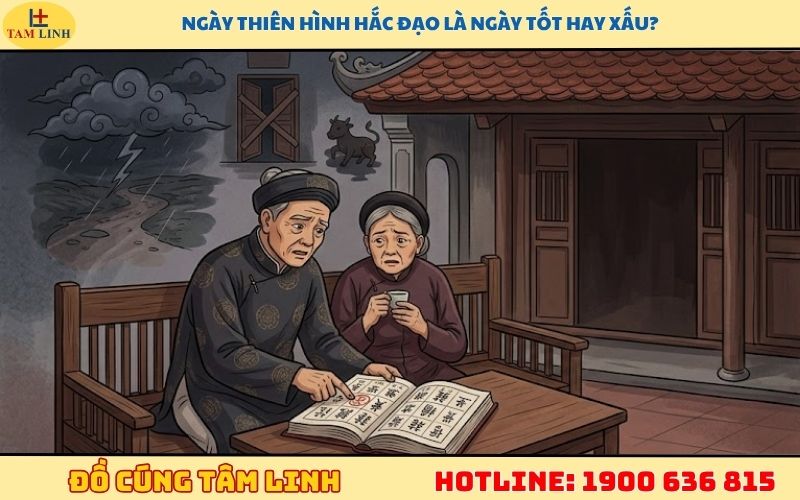 Ngày thiên hình hắc đạo là ngày tốt hay xấu?