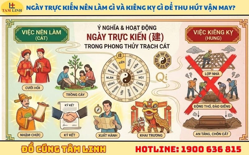 Ngày Trực Kiến Nên Làm Gì Và Kiêng Kỵ Gì Để Thu Hút Vận May