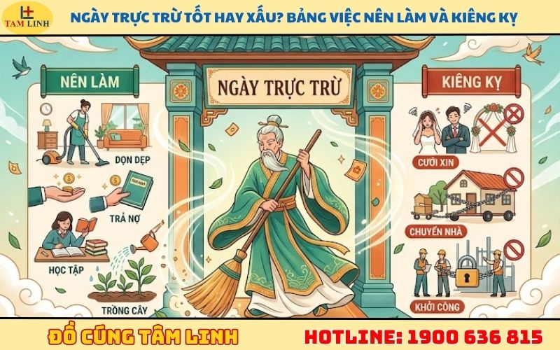 Ngày Trực Trừ Tốt Hay Xấu Bảng Việc Nên Làm Và Kiêng Kỵ