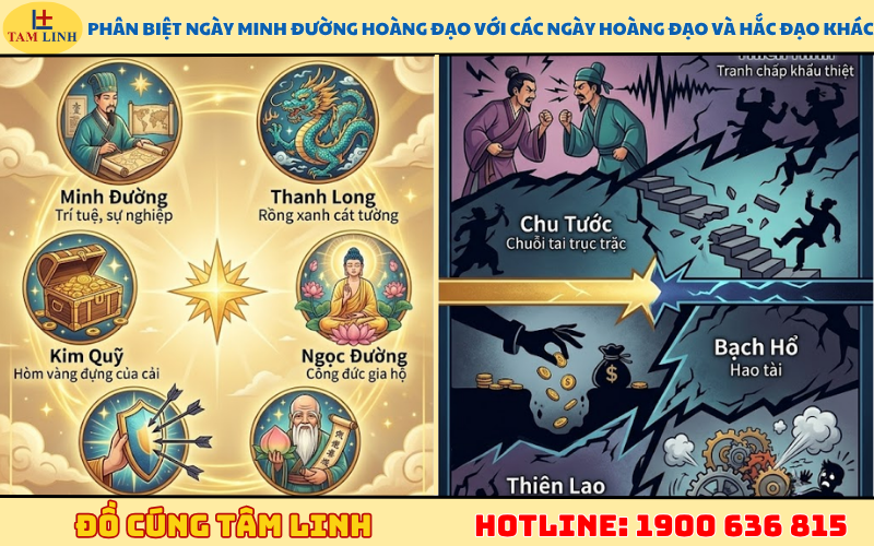 phan biet ngay minh duong hoang dao voi cac ngay hoang dao va hac dao khac 1