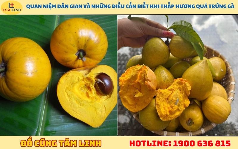 Quan niệm dân gian và những điều cần biết khi thắp hương quả trứng gà