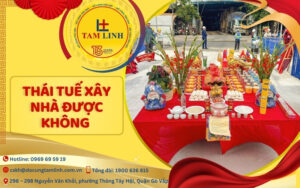 thái tuế xây nhà được không