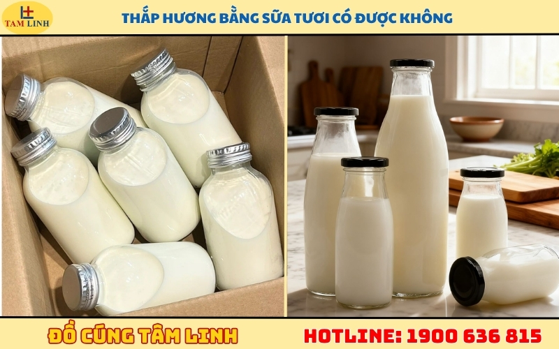 thap huong bang sua tuoi co duoc kh