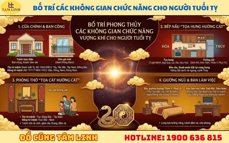 Tuổi tỵ xây nhà hướng nào? Tra cứu hướng hợp từng năm sinh 4 Tuổi tỵ xây nhà hướng nào