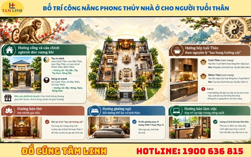 Tuổi thân xây nhà hướng nào tốt