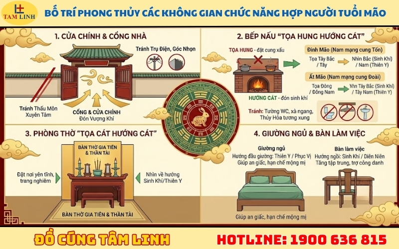 Tuổi mão xây nhà hướng nào tốt